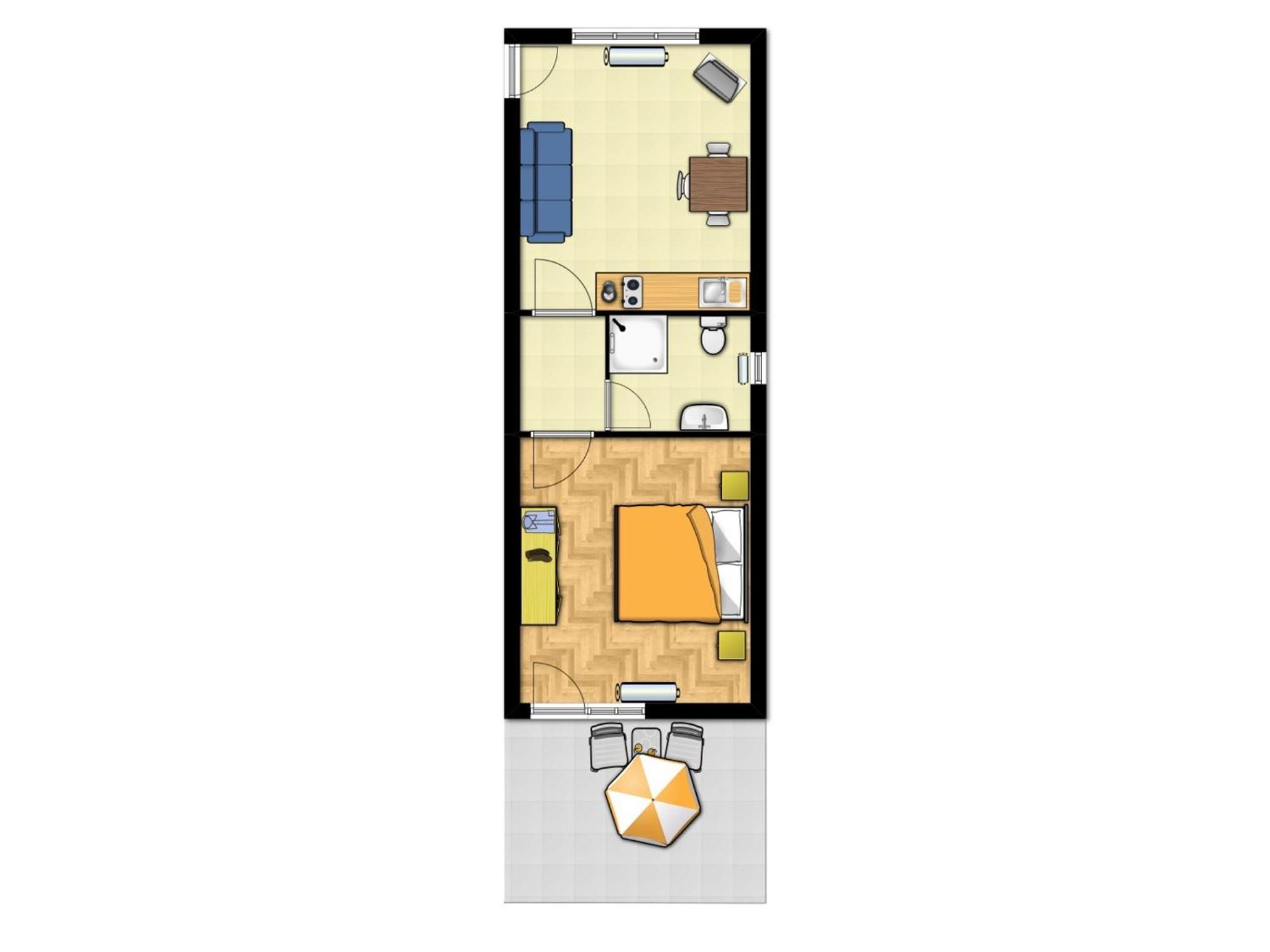Magyar Apartmanhaz Iv. Zalakaros Zimmer foto